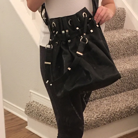 Vintage Leather Bucket bag - Maria Cher - Picture 3 of 10